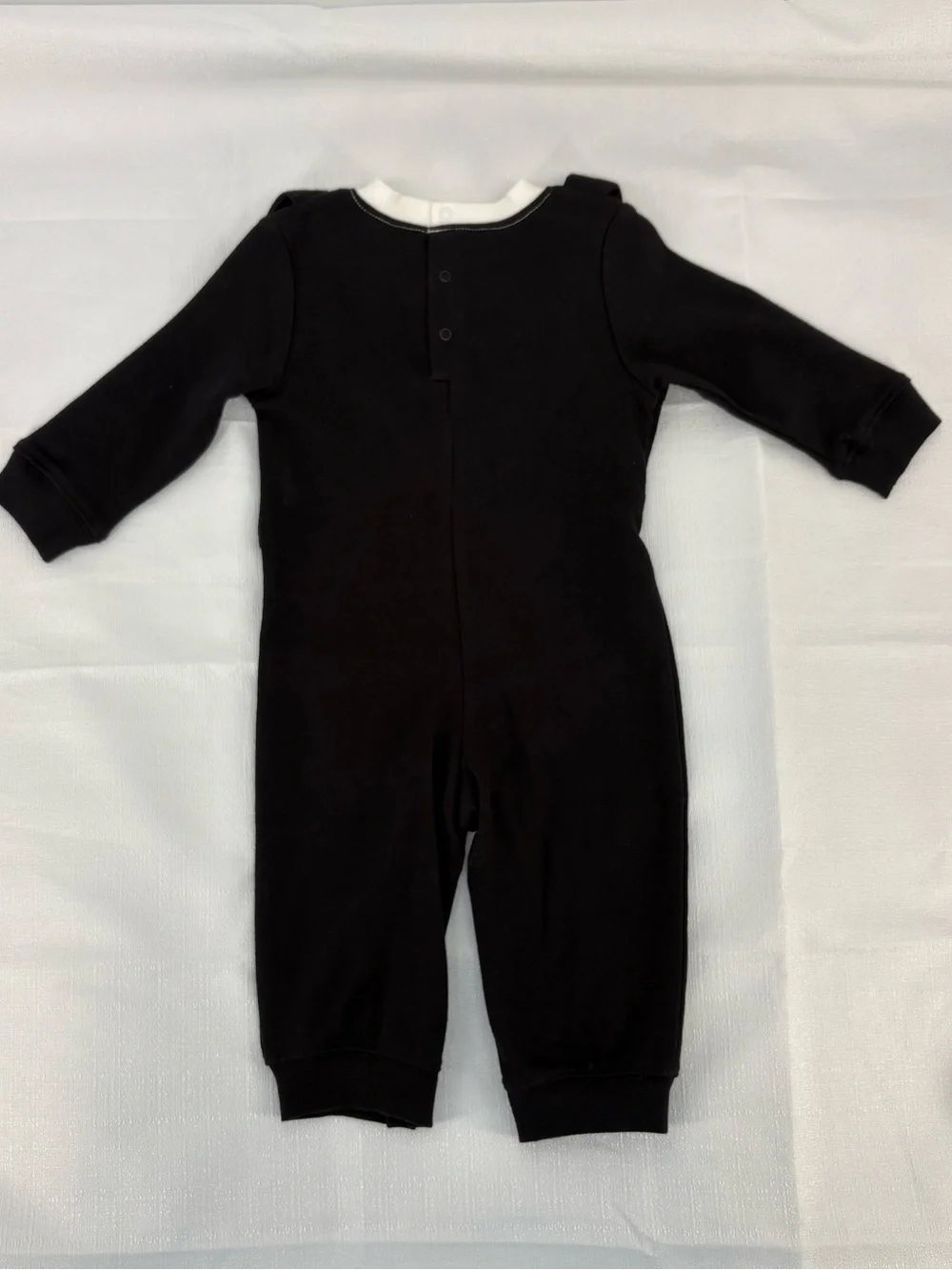 Gymboree New Boys 6-12 Months One Piece Tuxedo Romper Suit